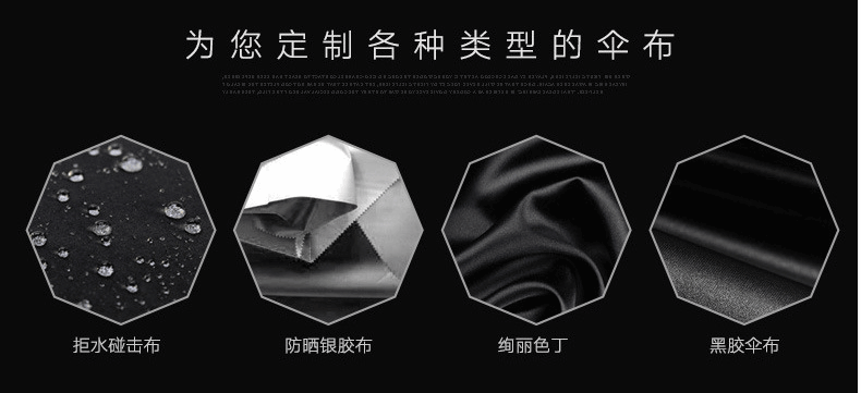 商務(wù)黑膠自動科技防曬涂層12骨廣告?zhèn)愣ㄖ? 第3張