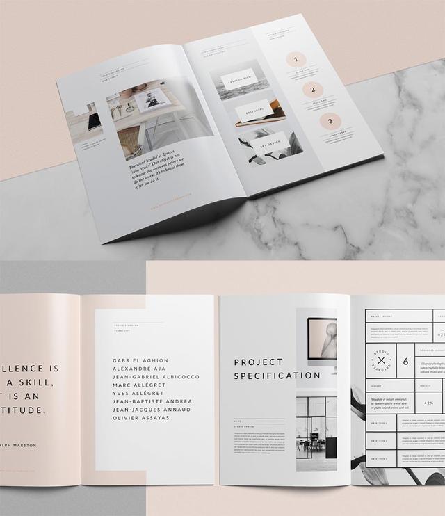 20款現(xiàn)代風(fēng)格畫冊設(shè)計(jì)欣賞/折頁設(shè)計(jì)-畫冊  第12張