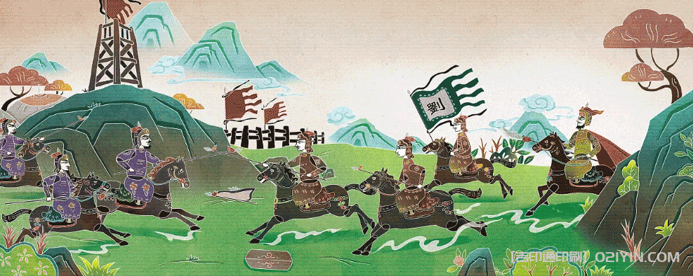 學前兒童歷史故事繪本印刷  第2張