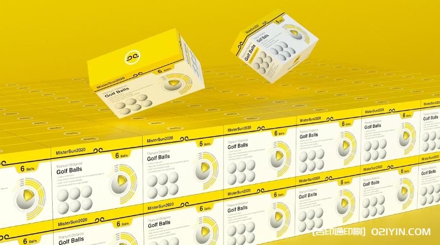 ?進口高爾夫球彩盒設計印刷  第3張