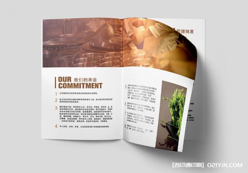 餐飲行業畫冊印刷  第2張