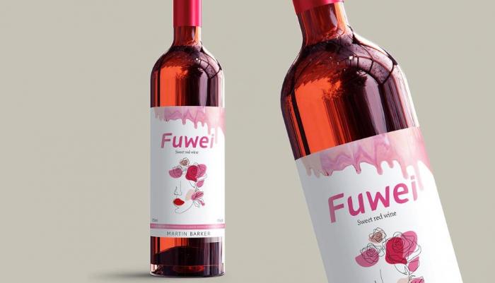 上海酒標(biāo)印刷 - 紅酒個性藝術(shù)標(biāo)簽定制